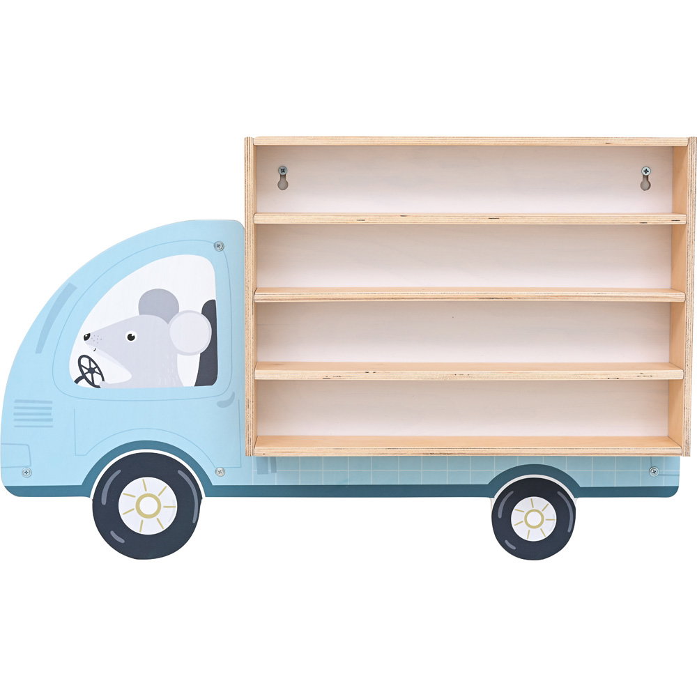 Regal für Spielzeugautos, Lastwagen