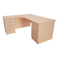 Grande L-Schreibtisch mit Schrank - 098997 b 26