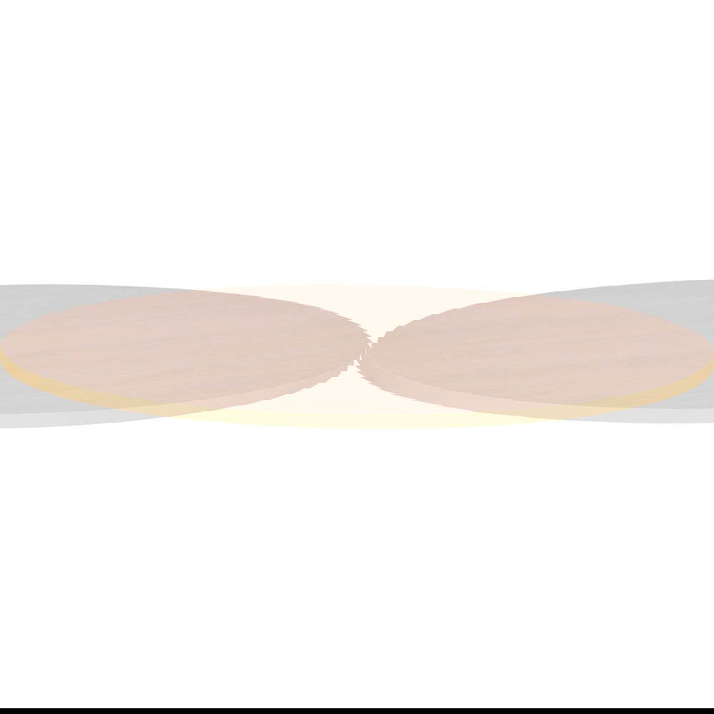 Tischplatte Quadro rund, Ø 120 cm