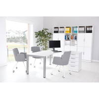 Grande L-Schreibtisch mit Schubladen – Bild 12