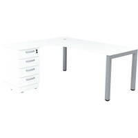 Grande L-Schreibtisch mit Schubladen – Bild 5