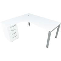 Grande L-Schreibtisch mit Schubladen - 099750W b 20