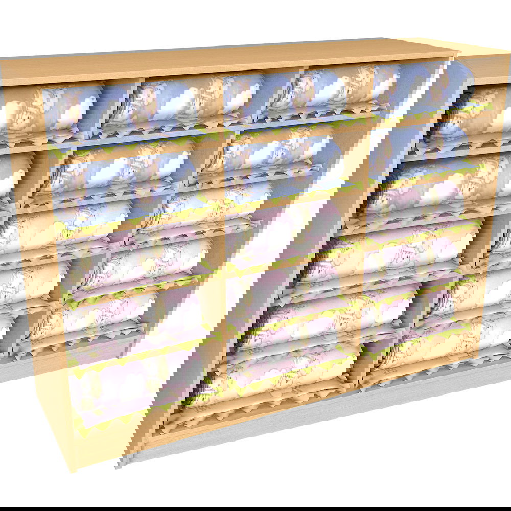 Wäscheregal, klein, Birke