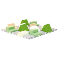 Schaumstoff-Set, Krabbelkäfer, 25-teilig - 101018NPU a 24