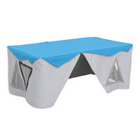 Tisch-Zelt blau/grau - 101223N a 23