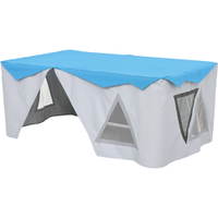 Tisch-Zelt blau/grau - 101223N b 23