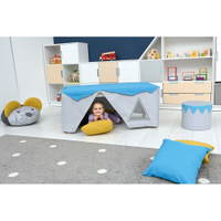 Tisch-Zelt blau/grau - 101223N e 23
