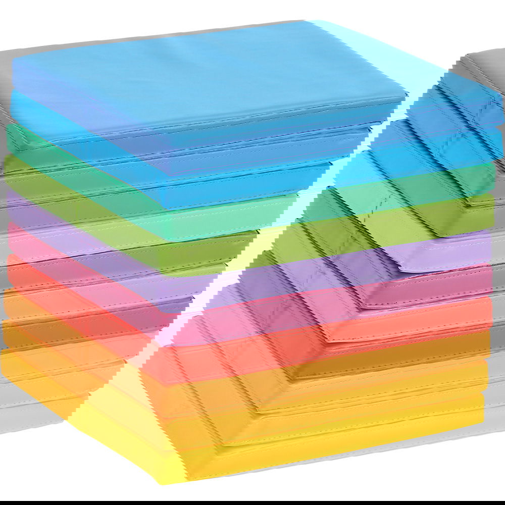 Regenbogenkissen, quadratisch