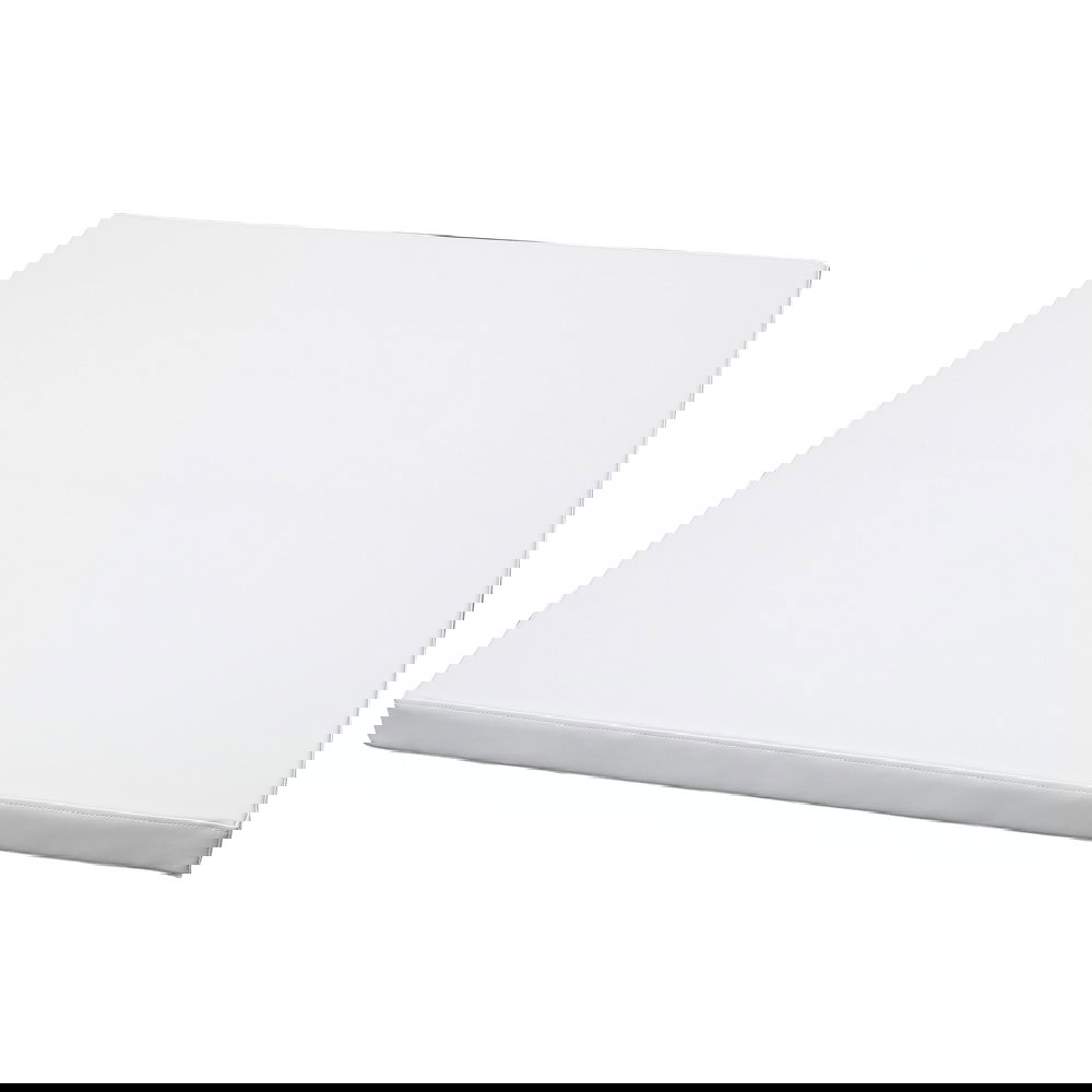 Matte 107 x 107 cm, weiß