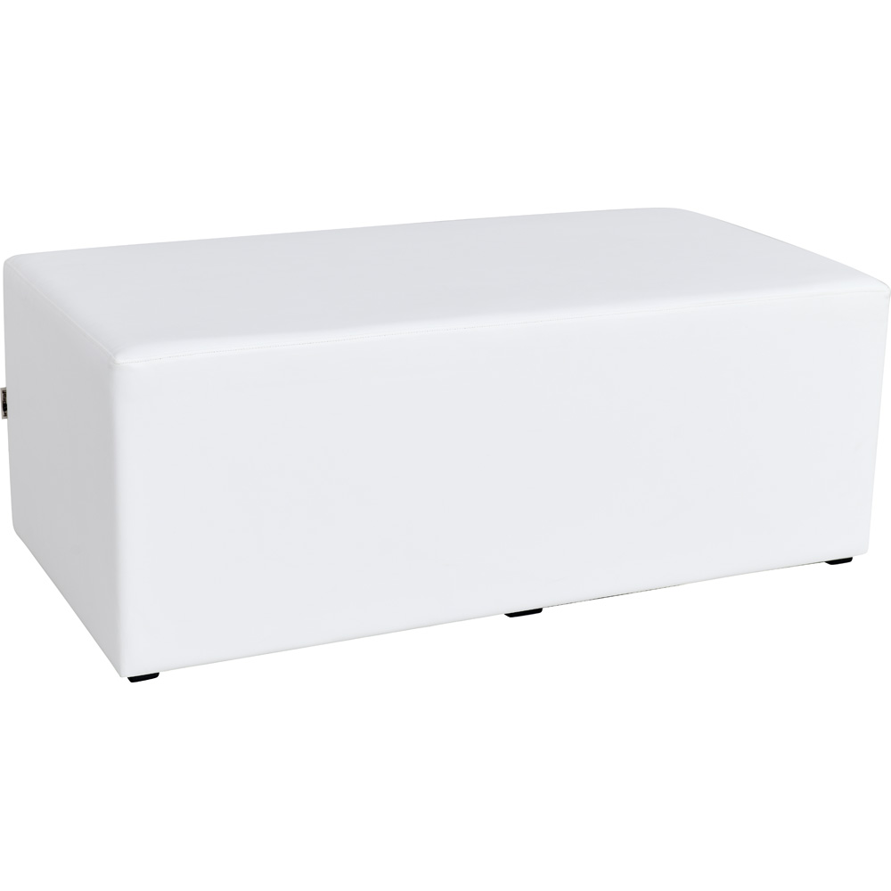 Sitz Doppelwürfel, weiß