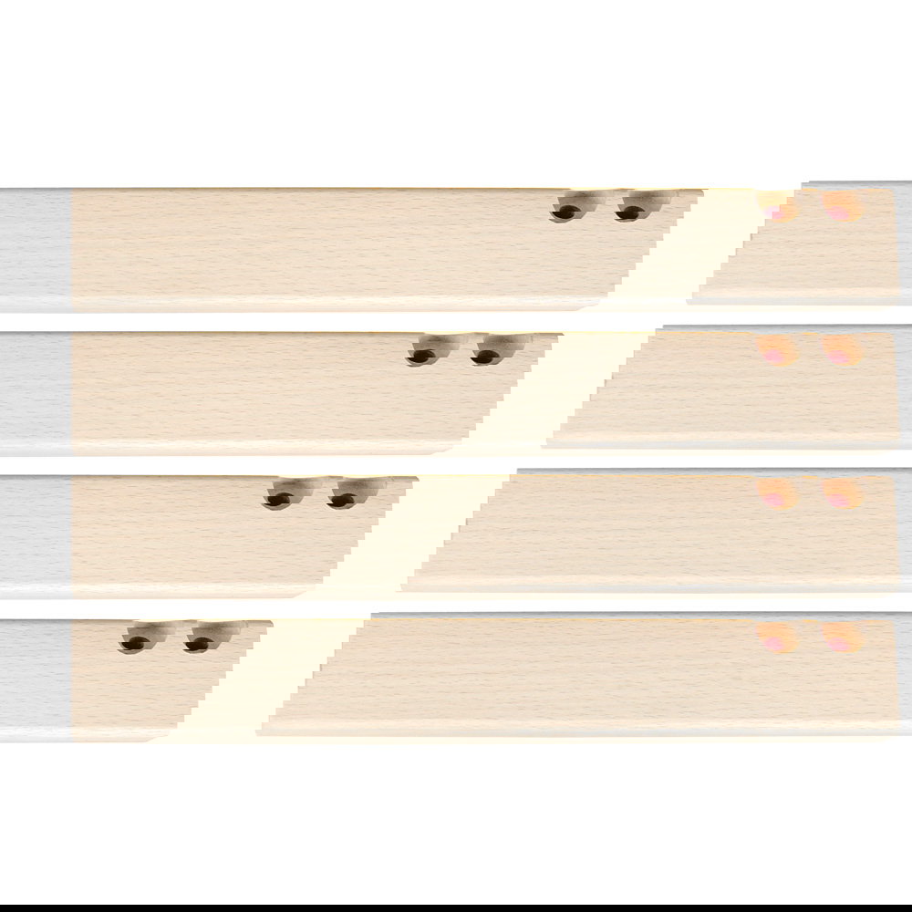 Quadratische Tischbeine, 4 Stck.