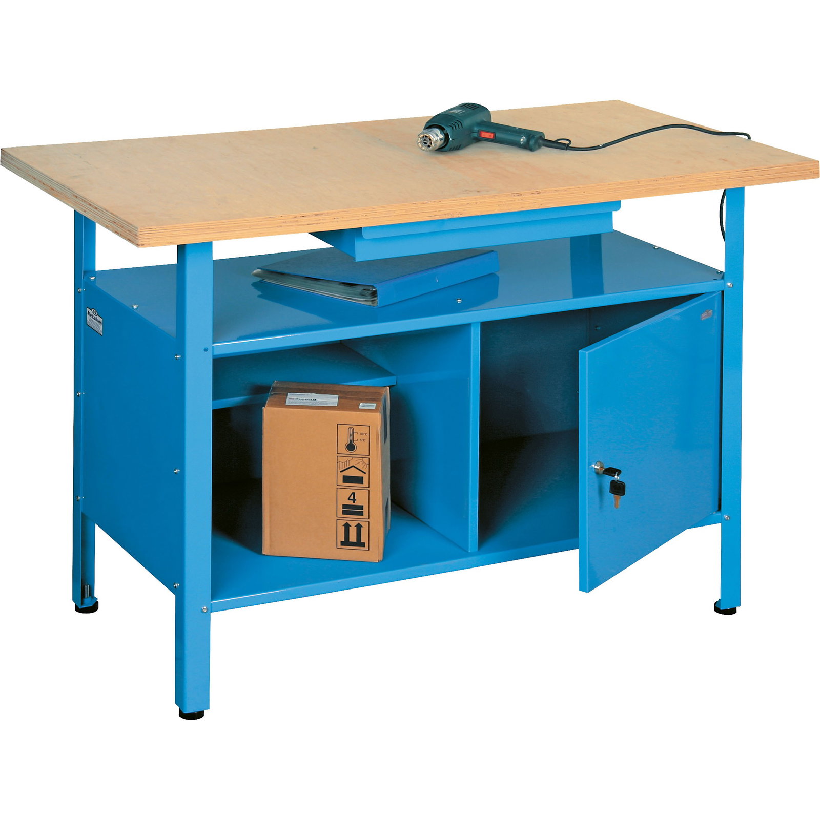 Werkbank mit Unterschrank