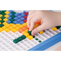Mosaik-Steckspiel mit Steck-Würfeln - 254012 h 21