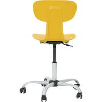 Drehstuhl Ergo auf Rollen, höhenverstellbar, SH 43–56 cm – Bild 20