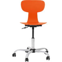 Drehstuhl Ergo auf Rollen, höhenverstellbar, SH 43–56 cm – Bild 15