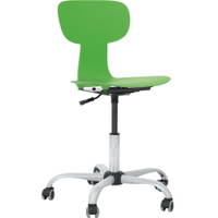 Drehstuhl Ergo auf Rollen, höhenverstellbar, SH 43–56 cm – Bild 14