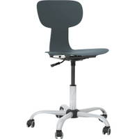 Drehstuhl Ergo auf Rollen, höhenverstellbar, SH 43–56 cm – Bild 10