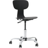 Drehstuhl Ergo auf Rollen, höhenverstellbar, SH 43–56 cm – Bild 6