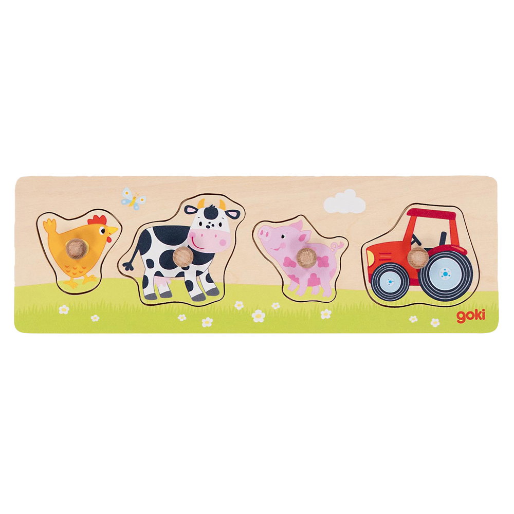 Einlegepuzzle – Auf dem Land