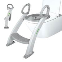 Toilettenleiter mit Sitz, klappbar - Toilettenleiter ohne Logo – 1