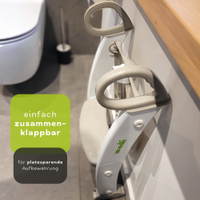 Toilettenleiter mit Sitz, klappbar - Toilettenleiter ohne Logo – 5