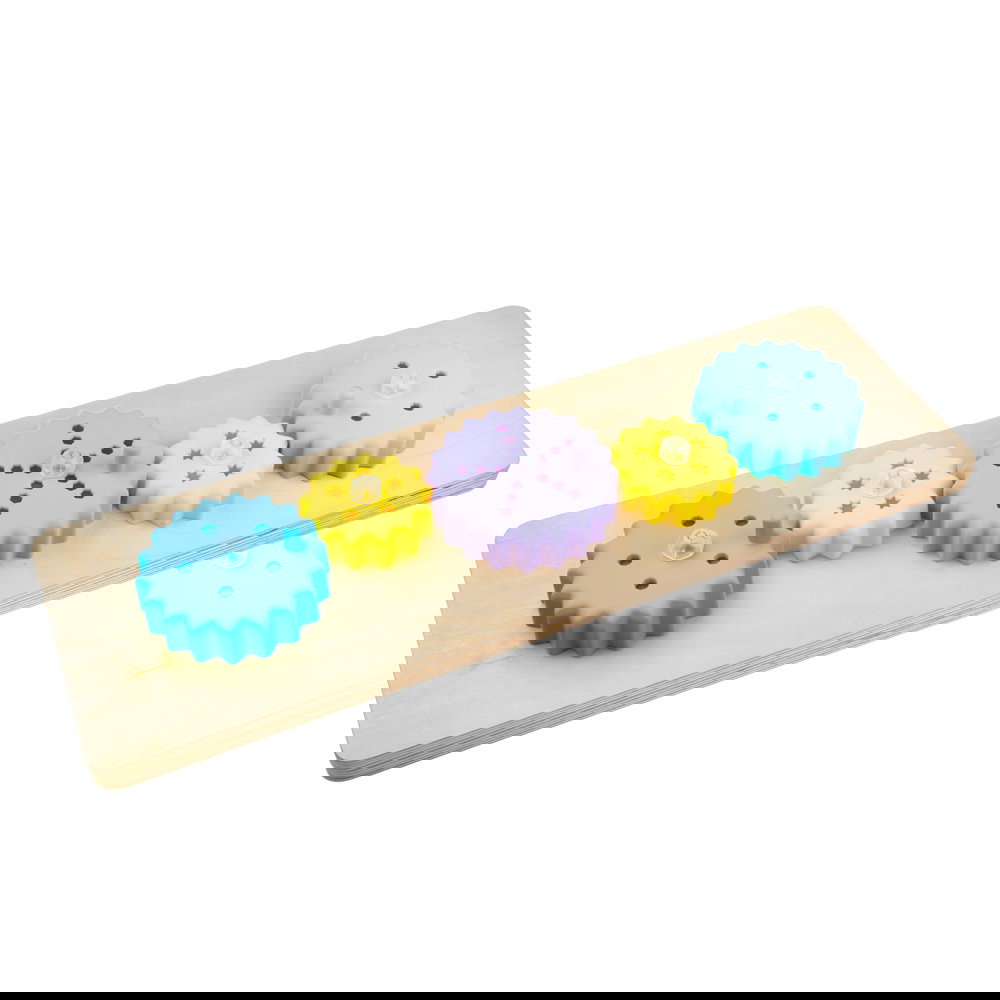Leuchtende Zahnräder