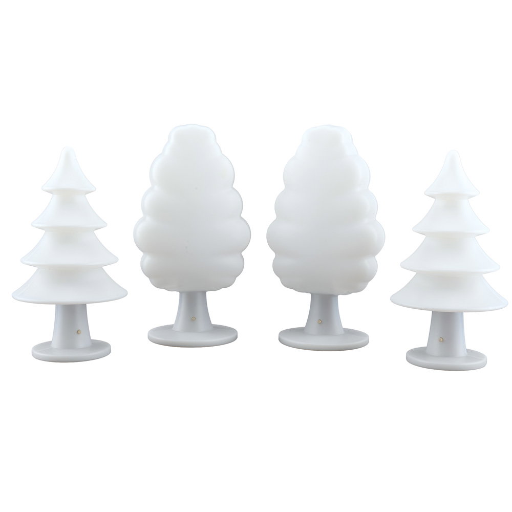 Leuchtende Bäumchen, 4er-Set