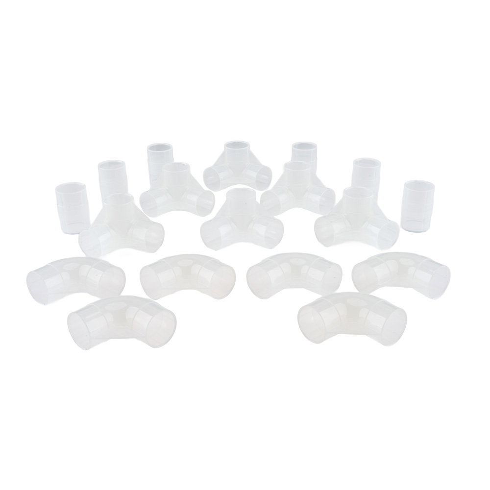 Verbindungsstecker für Leuchtende Zylinder, 18er-Set