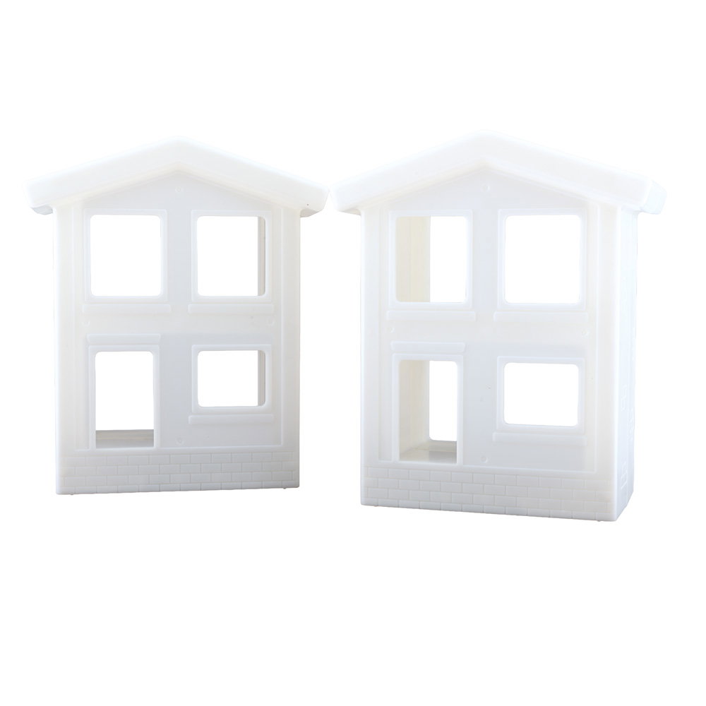 Leuchtende Häuser, 2 Stück