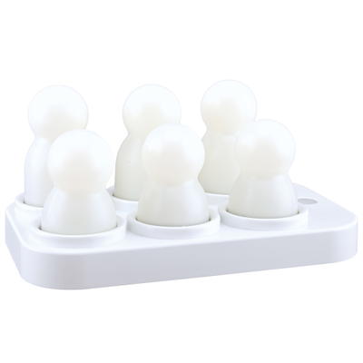Leuchtende Minifiguren, mit Ladestation, 6 Stück