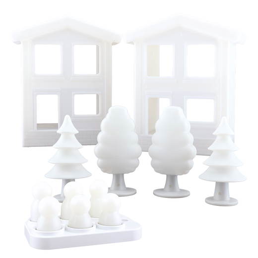 356246_a_25 Beleuchtetes Miniland, Leuchtfiguren-Set - 356246 a 25
