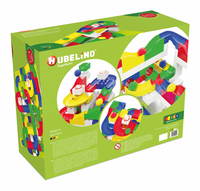 KIGA Kugelbahn Set Baukasten (352-teilig) - 420541 packaging back white background rgb min