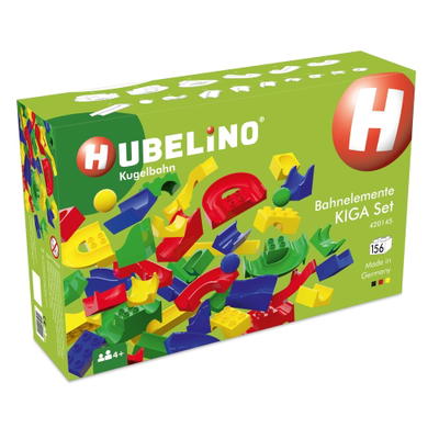 KIGA Kugelbahn Set Bahnelemente (156-teilig)