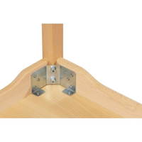 Tisch quadratisch 60×60 cm – mit melaminbeschichteter Platte – Fußteil aus Holz - 43005 c016 220210 2d 2 1000