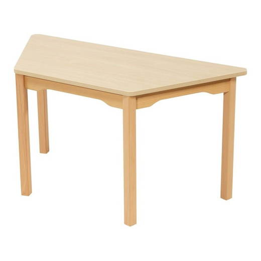 43011_cn16_220620_pd_1000 Tisch Trapezform – mit melaminbeschichteter Platte – Beine aus Holz - 43011 cn16 220620 pd 1000