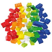 KIGA Bausteine Set (550-teilig) - 499967 KIGA Building Block Set 550 pcs 04