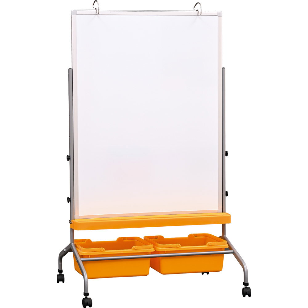 Magnetisches Whiteboard, mobil, 75 x 100 cm