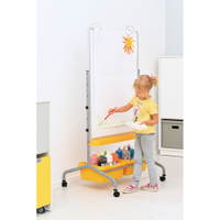 Magnetisches Whiteboard, mobil, 75 x 100 cm – Bild 30