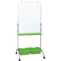 Magnetisches Whiteboard, mobil, 75 x 100 cm – Bild 26