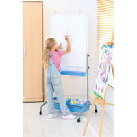 Magnetisches Whiteboard, mobil, 75 x 100 cm – Bild 14