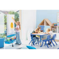Magnetisches Whiteboard, mobil, 75 x 100 cm – Bild 6