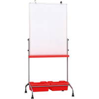 Magnetisches Whiteboard, mobil, 75 x 100 cm - 515061 a 24