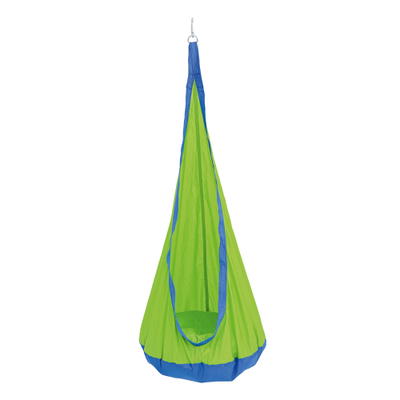 Hängesitz Tropfen, grün-blau