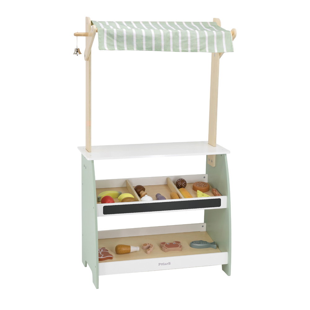 Verkaufsstand mit Lebensmitteln