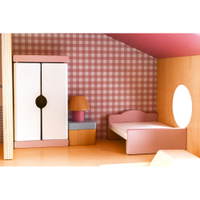 Möbliertes Puppenhaus in Rosa - 542196 b 25