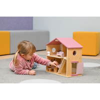 Möbliertes Puppenhaus in Rosa - 542196 g 25