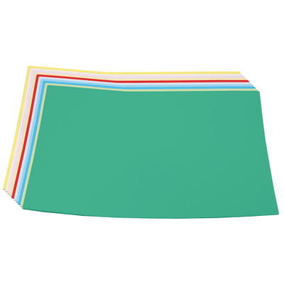 Zeichenkarton A4, 10 Farben, 10 x 10 Blatt