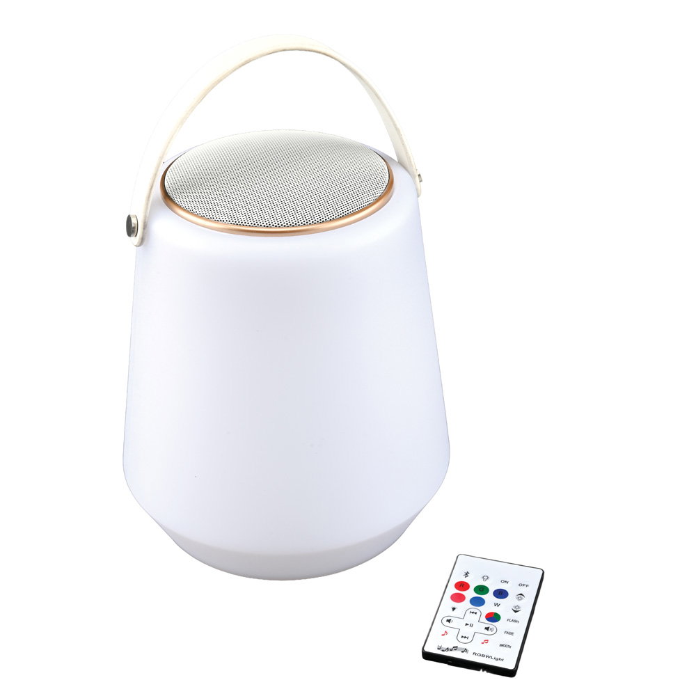 LED Leuchte, tragbar, mit Lautsprecher