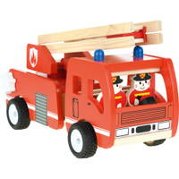 Feuerwehrauto aus Holz - 574019 b 18