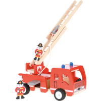 Feuerwehrauto aus Holz - 574019 e 18
